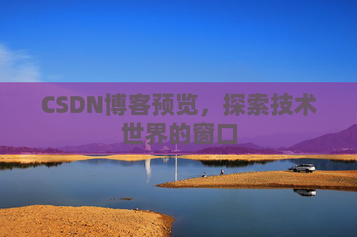 CSDN博客预览,探索技术世界的窗口